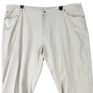 Peter Millar Coastline Stretch Pants Men 50R Casual Golf Classic Fit Performance